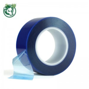 120C blauwe PET-film Acryl plakband